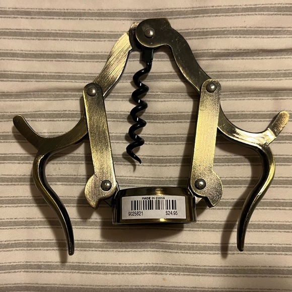 NWT Pottery Barn Vintage-Style Corkscrew Wine Opener - Picture 2 of 2